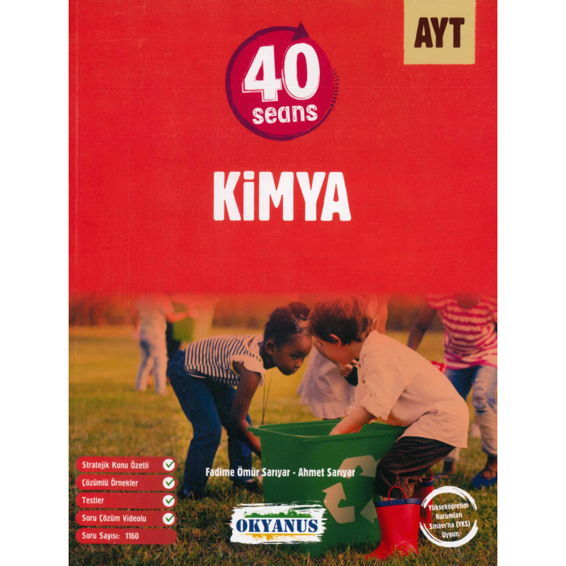 AYT 40 SEANS KİMYA SORU BANKASI