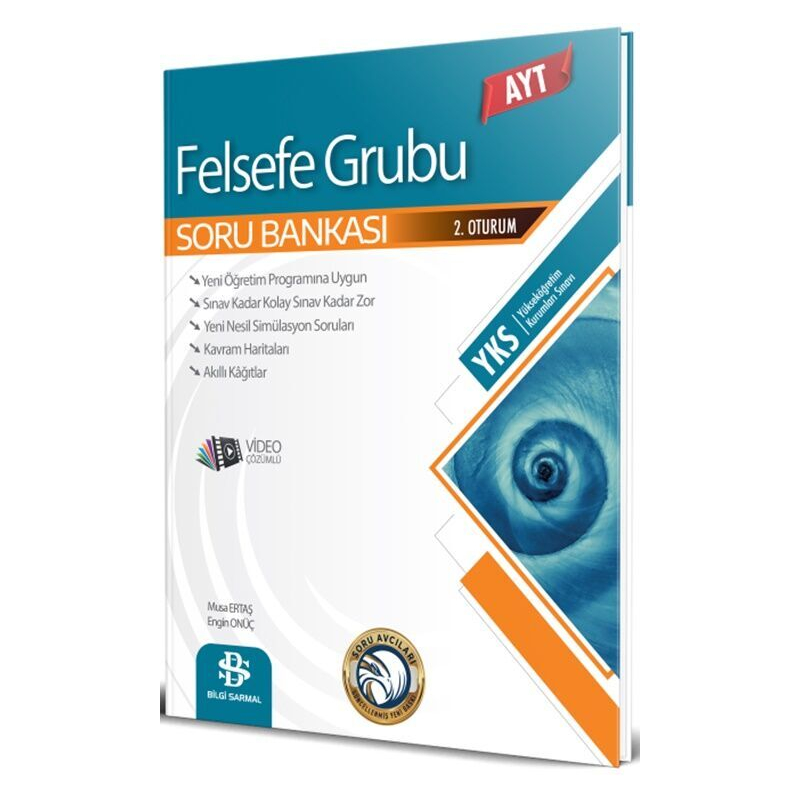AYT Felsefe Grubu Soru Bankası Bilgi Sarmal Yayınları