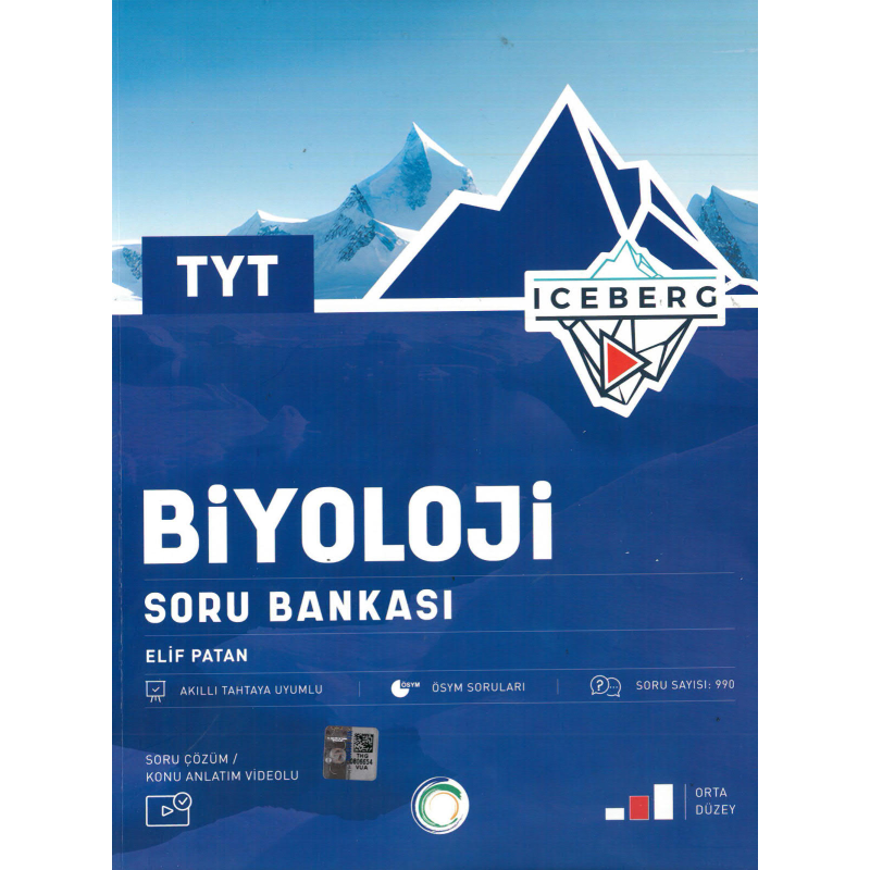 TYT ICEBERG Biyoloji Soru Bankası Orta Düzey