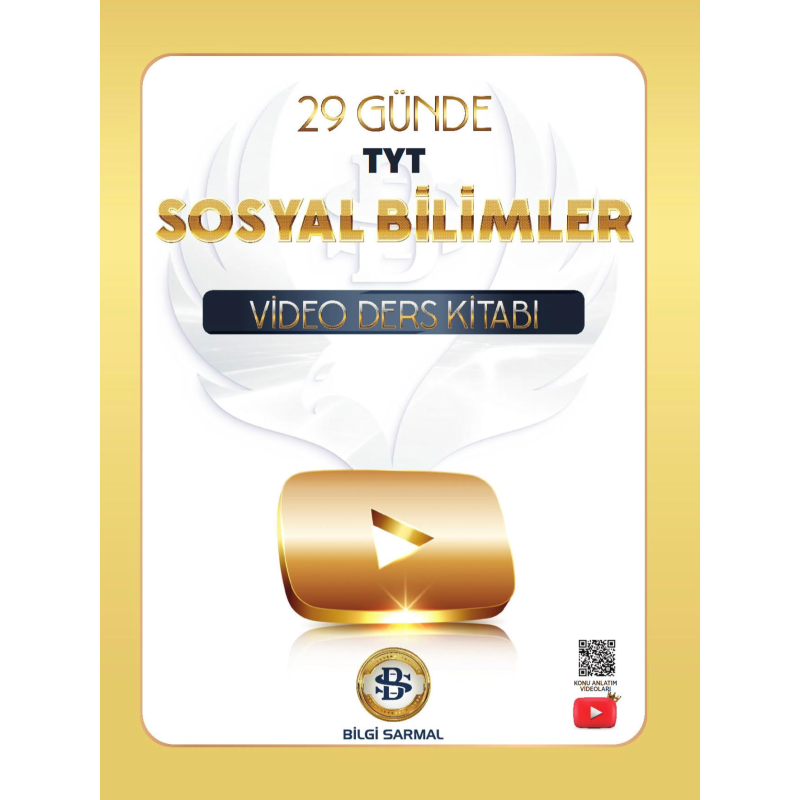 TYT Sosyal Bilimler 29 Günde Video Ders Kitabı Bilgi Sarmal