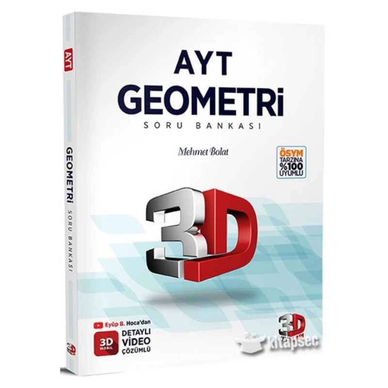 AYT 3D Geometri Tamamı Video Çözümlü Soru Bankası