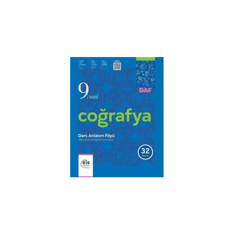 9.Sınıf DAF Coğrafya EİS Yayınları