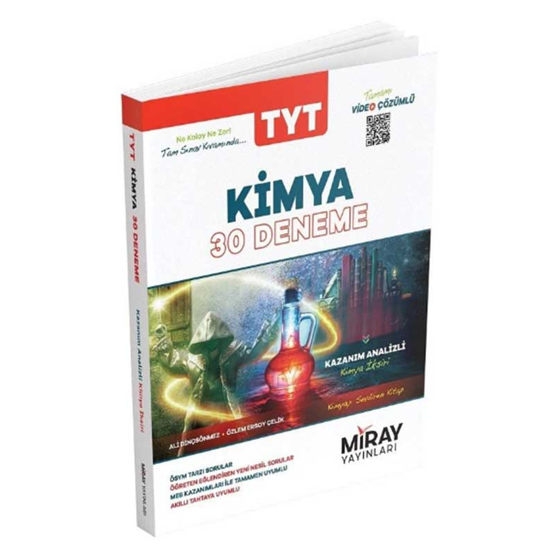 TYT Kimya 30 Deneme Miray Yayınları