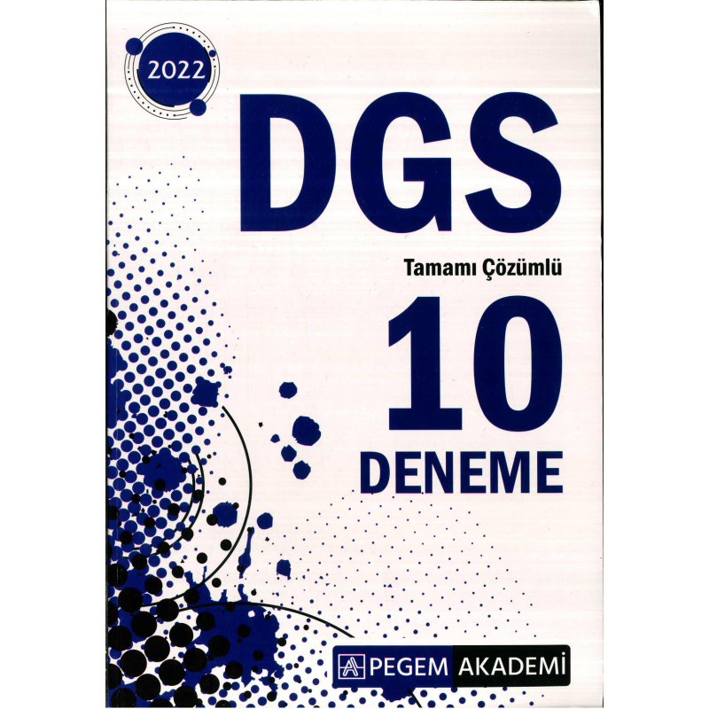 DGS TAMAMI ÇÖZÜMLÜ 10 DENEME