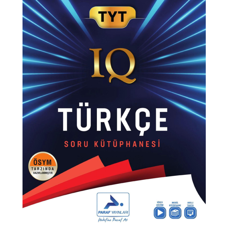 TYT Türkçe IQ Soru Kütüphanesi Paraf Yayınları