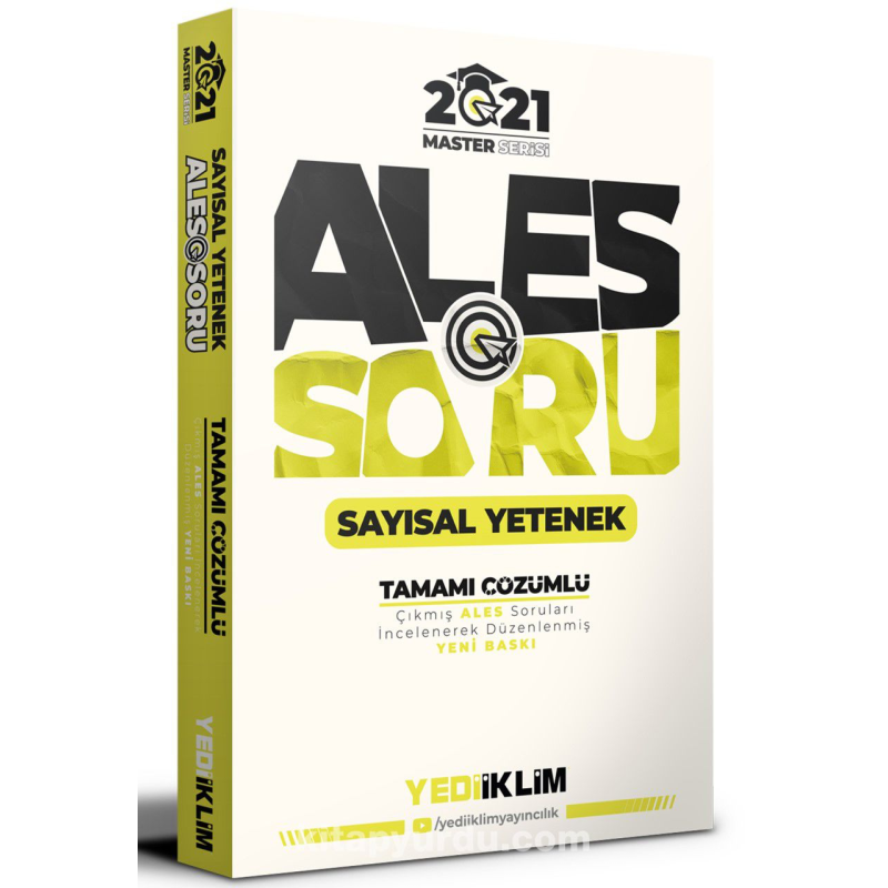 MASTER ALES SAYISAL SORU BANKASI 2021 BASIM.