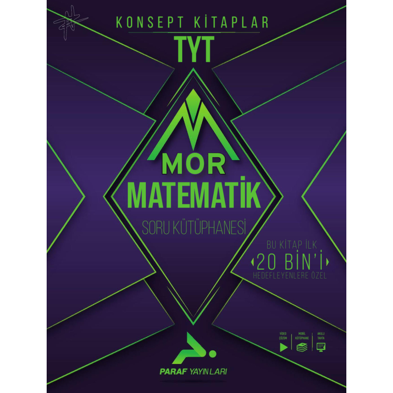 TYT Mor Matematik Soru Kütüphanesi PRF Paraf Yayınları