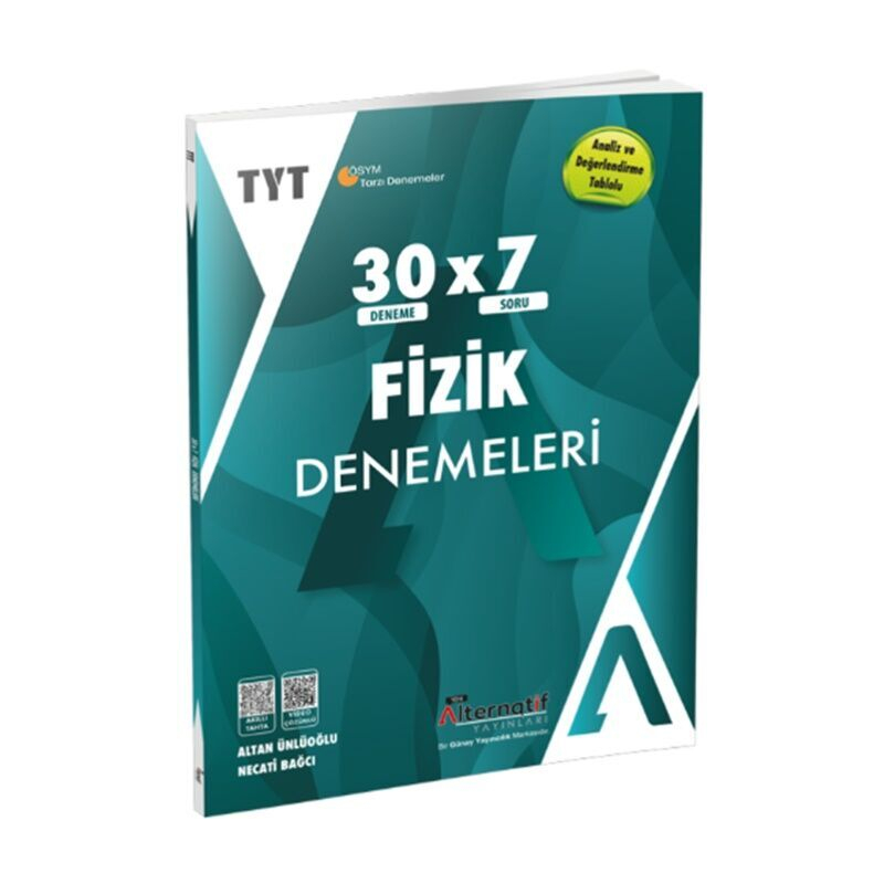 TYT Fizik 30x7 Branş Denemeleri Alternatif Yayıncılık