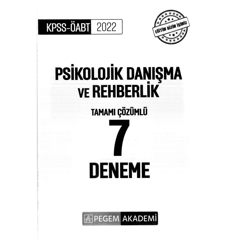 TAMAMI ÇÖZÜMLÜ 7 DENEME