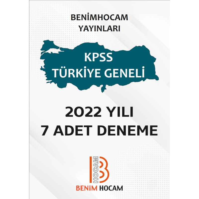 BENİM HOCAM 7 ADET DENEME