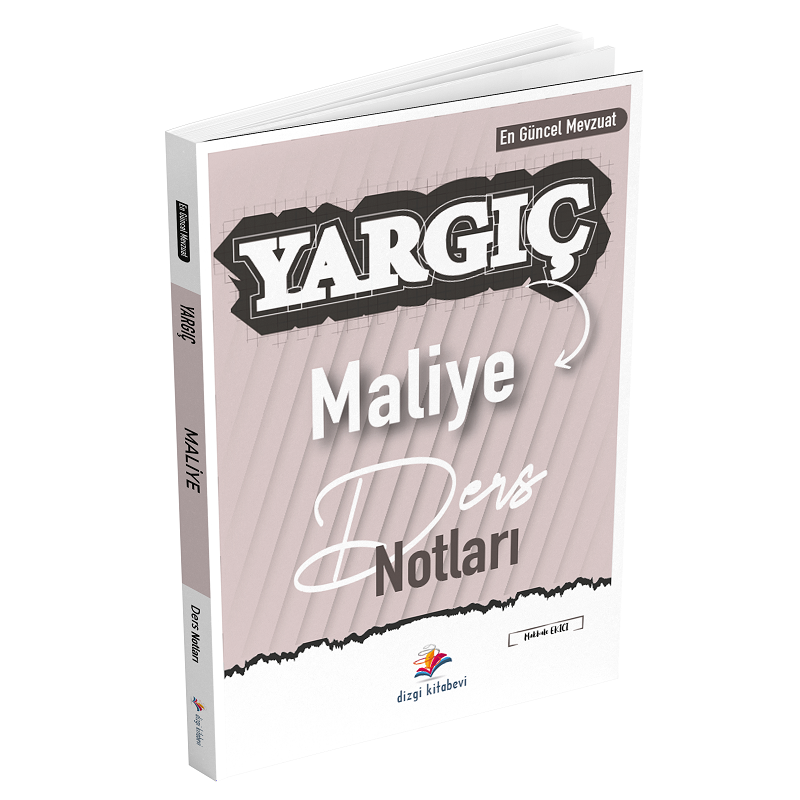 Dizgi Kitap Maliye YARGIÇ Ders Notları Dizgi Kitap