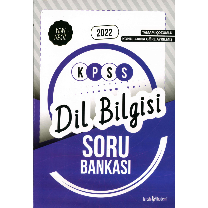 DİL BİLGİSİ SORU BANKASI TAMAMI ÇÖZÜMLÜ