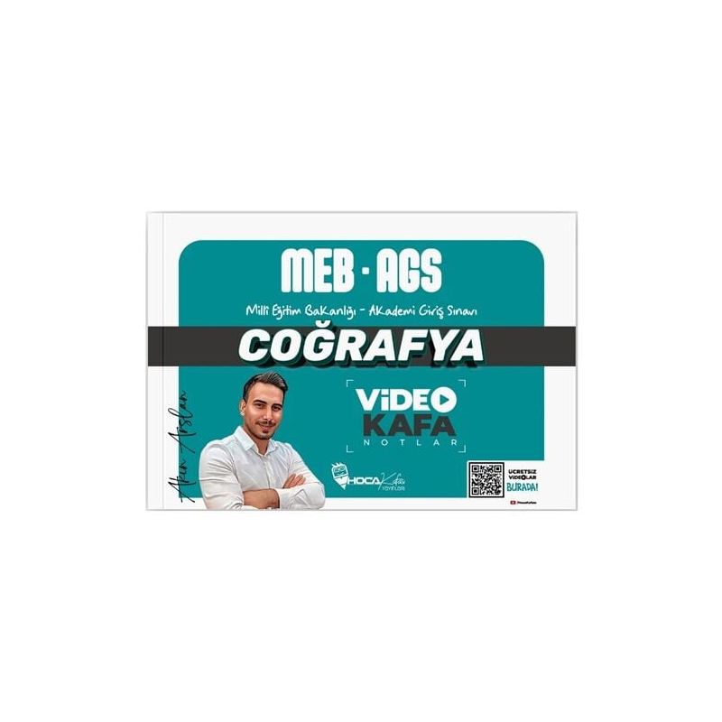 2025 MEB-AGS Coğrafya Video Kafa Notlar Hoca Kafası Yayınları Hoca Kafası