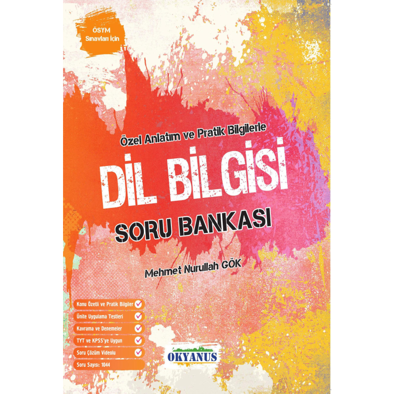 TYT Dil Bilgisi Soru Bankası Okyanus Yayınları