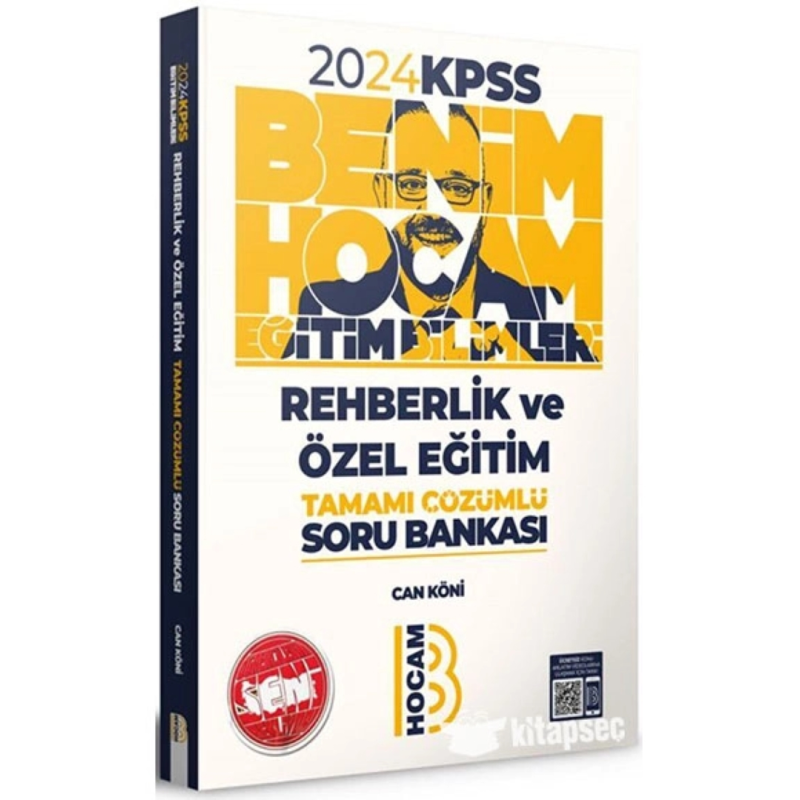 REHBERLİK VE ÖZEL EĞİTİM TAMAMI ÇÖZÜMLÜ SORU BANKASI