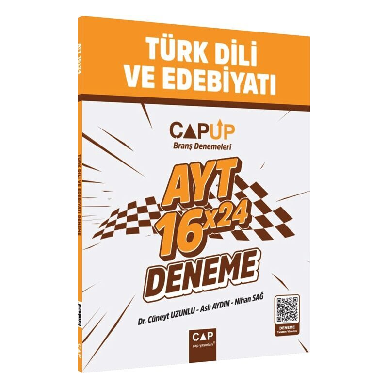 AYT Türk Dili ve Edebiyatı 16 X 24 Up Deneme Çap Yayınları