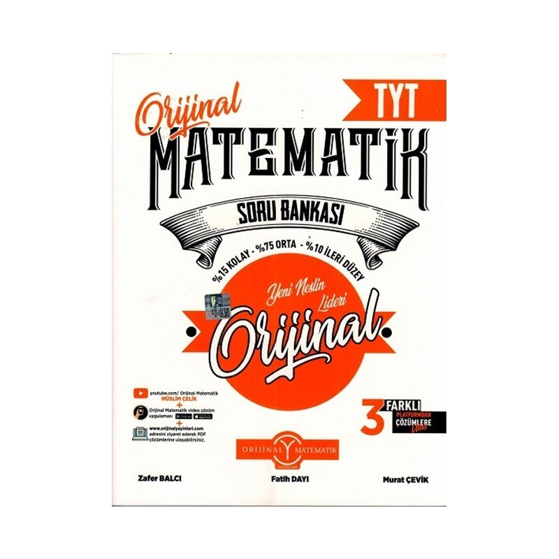 ORJİNAL TYT MATEMATİK SORU BANKASI