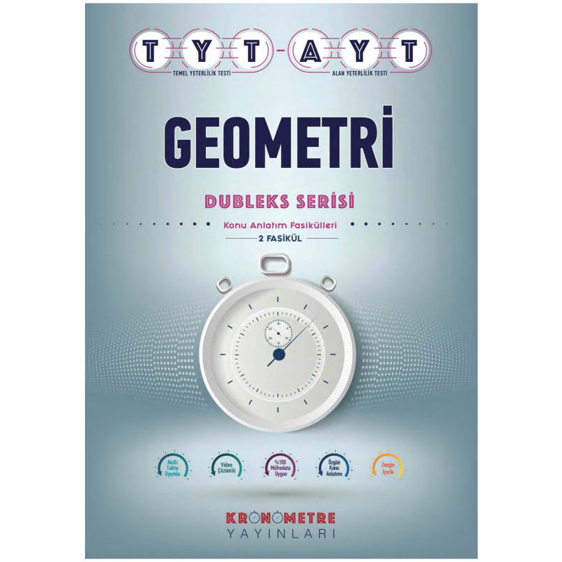 Tyt-Ayt Geometri Dubleks Serisi Konu Anlatım Fasikülleri (2 Fasikül)