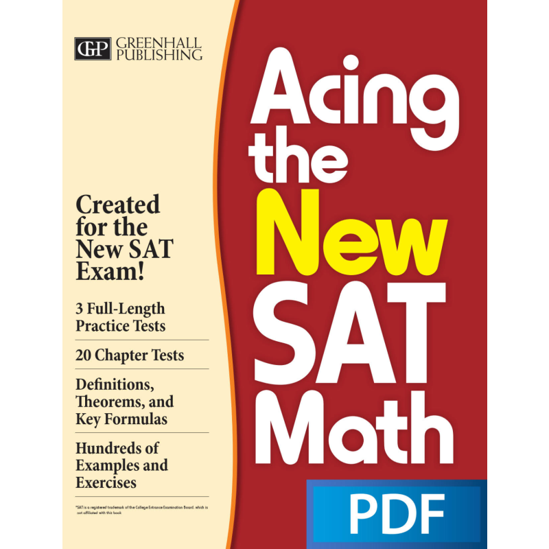 Acing the New SAT Math