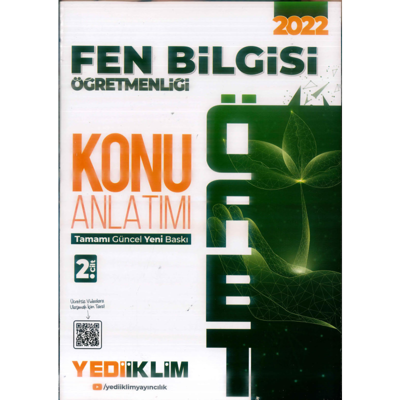 FEN BİLGİSİ ÖĞRETMENLİĞİ KONU ANLATIMI 2. CİLT
