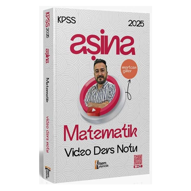 2025 KPSS Matematik Aşina Video Ders Notu İsem Yayınları
