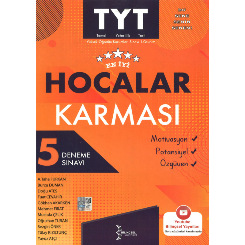TYT En İyi Hocalar Karması 5 Deneme Sınavı