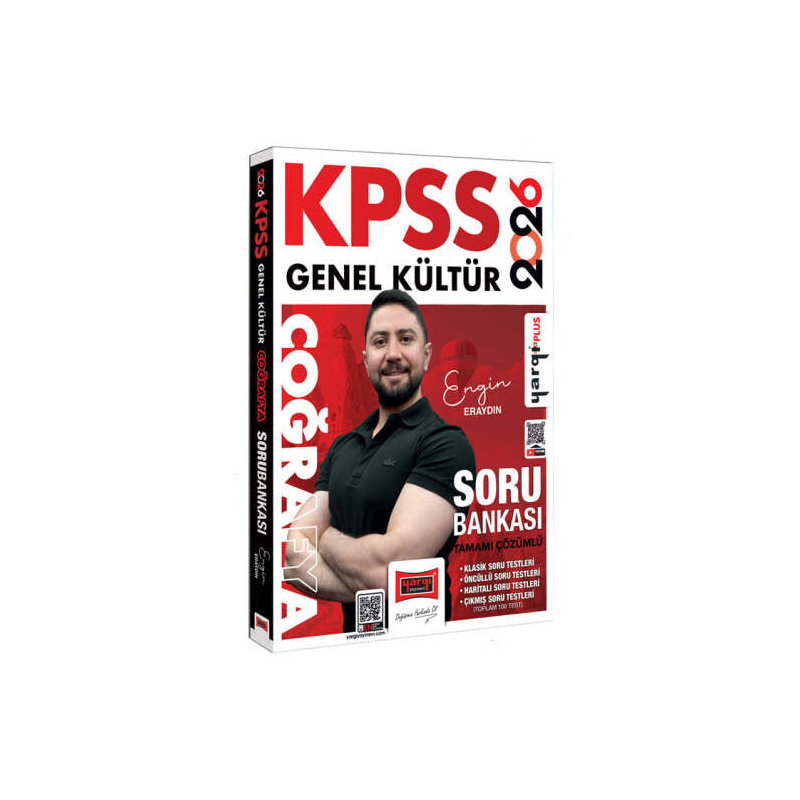 2026 KPSS Coğrafya Soru Bankası Çözümlü Engin Eraydın Yargı Yayınları