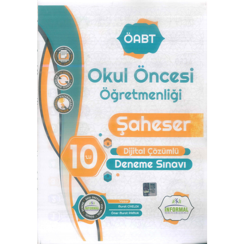 ŞAHESER 10'LU DİJİTAL ÇÖZÜMLÜ DENEME SINAVI