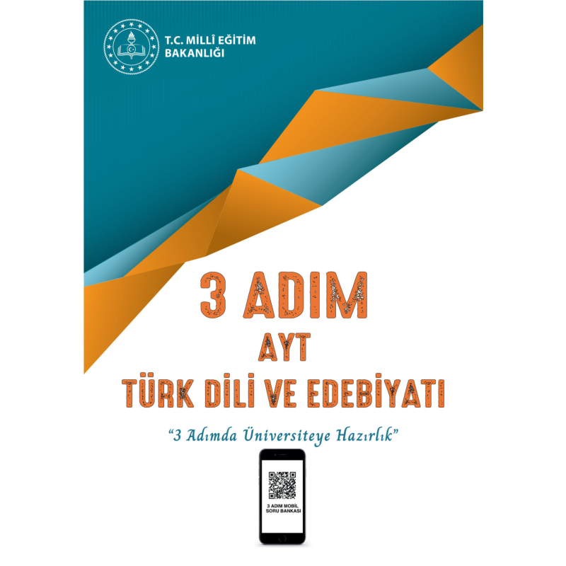 3 Adım AYT Türk Dili ve Edebiyatı Soru Bankası