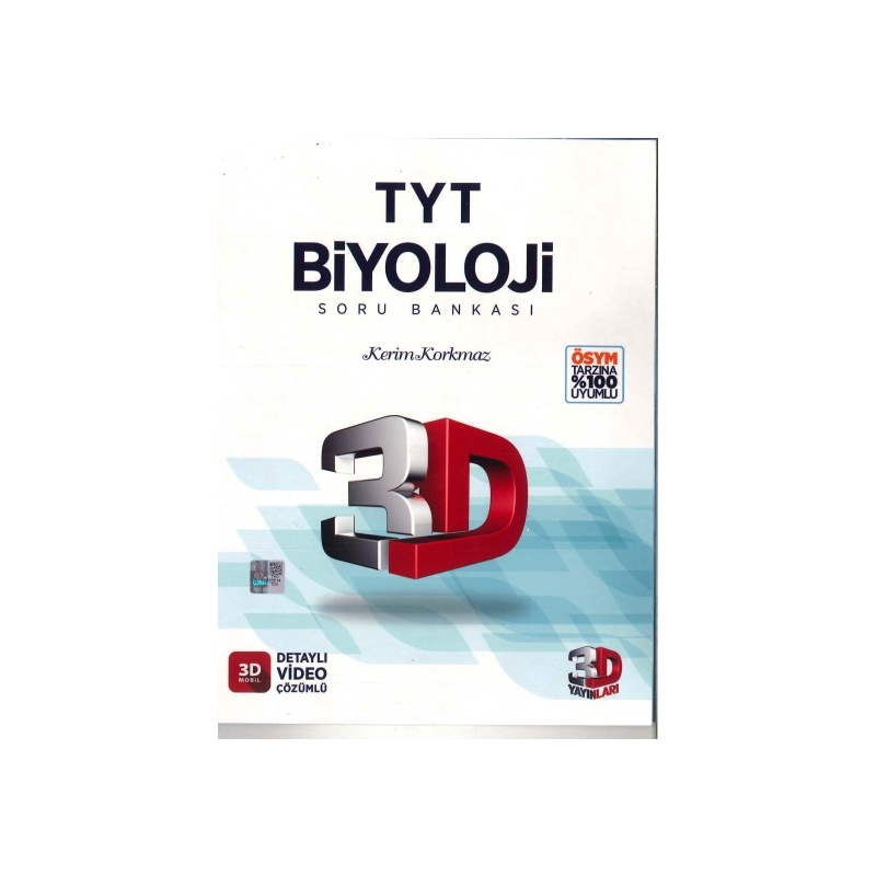 3D TYT BİYOLOJİ SORU BANKASI