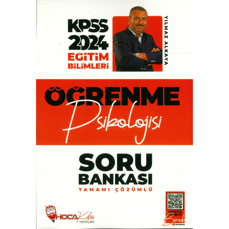 ÖĞRENME PSİKLOJİSİ TAMAMI ÇÖZÜMLÜ SORU BANKASI HOCA KAFASI