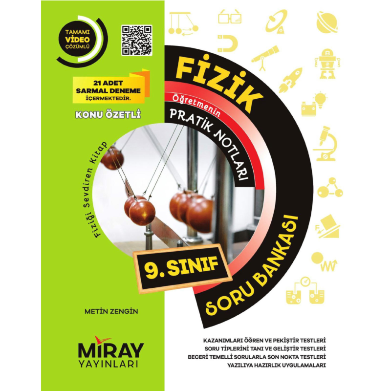 9. Sınıf Fizik Soru Bankası Miray Yayınları