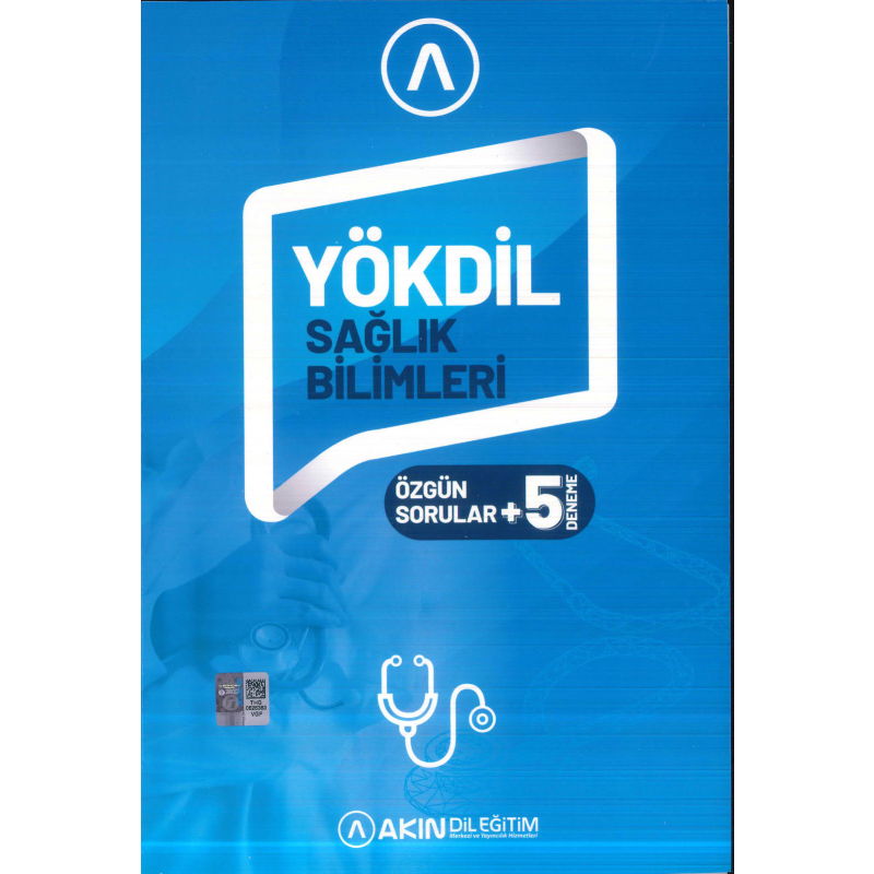 YÖKDİL Sağlık Bilimleri Özgün Sorular 5 Deneme Akın Dil