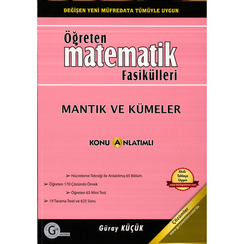 TYT-AYT ÖĞRETEN MATEMATİK MANTIK VE KÜMELER KONU ANLATIMLI