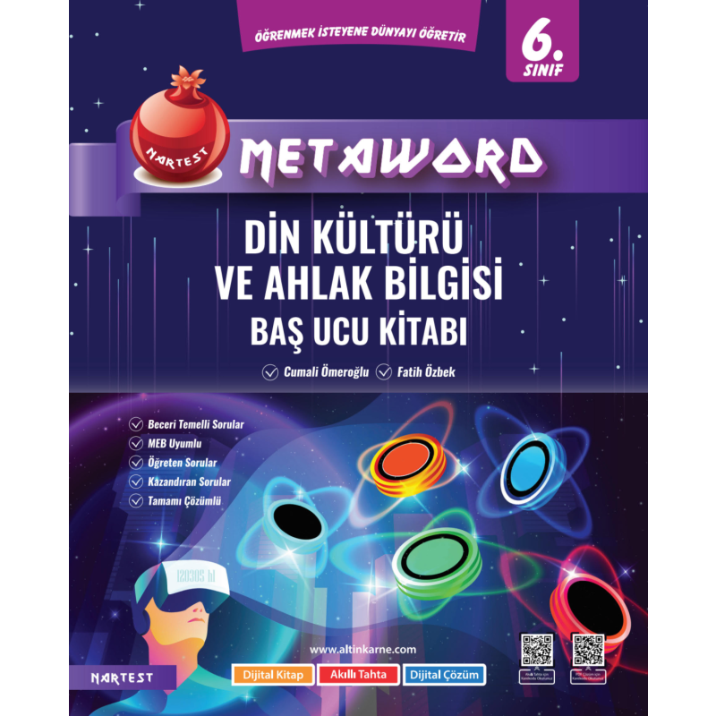 6. Sınıf Metaword Din Kültürü Ve Ahlak Bilgisi Nartest Yayınları