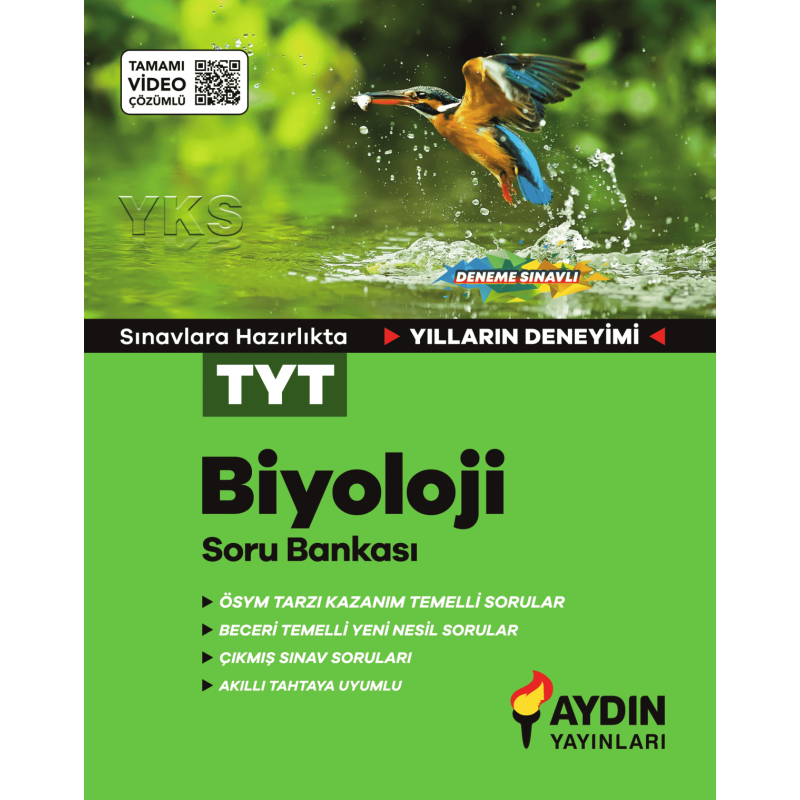 TYT Biyoloji Soru Bankası Aydın Yayınları
