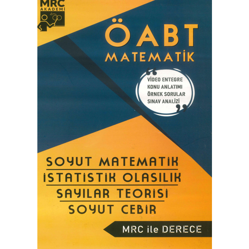 ÖABT İLKÖĞRETİM MATEMATİK SOYUT MAT-İSTATİSTİK OLASILIK- SAYILAR TEORİSİ- SEOYUT CEBİR KONU ANLATIM MRC İLE DERECE