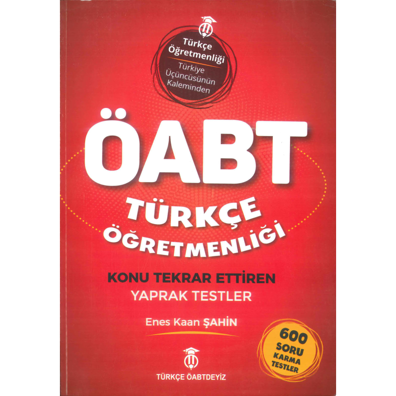 TÜRKÇE ÖĞRETMENLİĞİ KONU TEKRAR ETTİREN YAPRAK TESTLER
