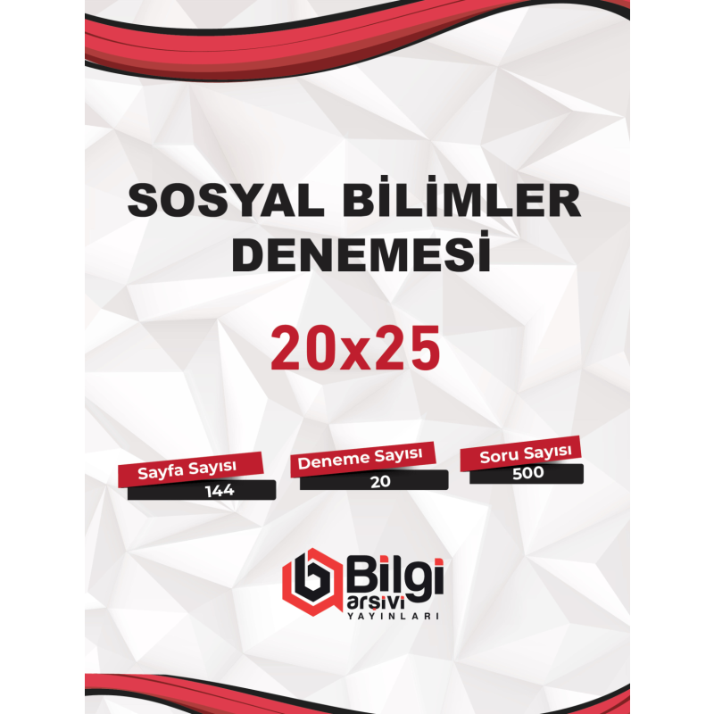 TYT Sosyal Bilimler Denemesi 20x25 Bilgi Arşivi