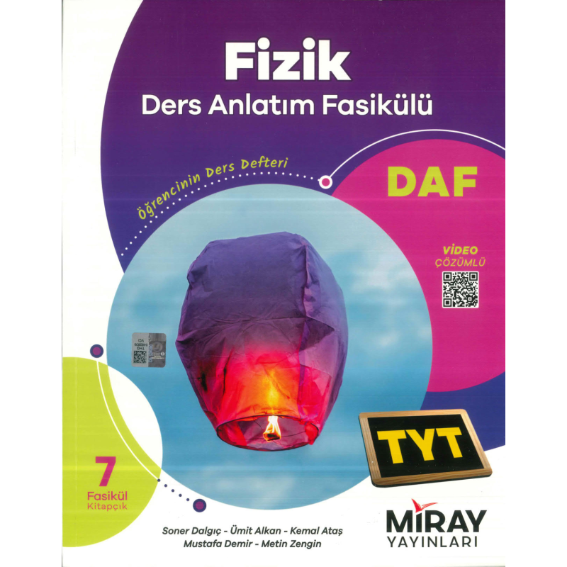 TYT Fizik Ders Anlatım Fasikülleri Miray Yayınları