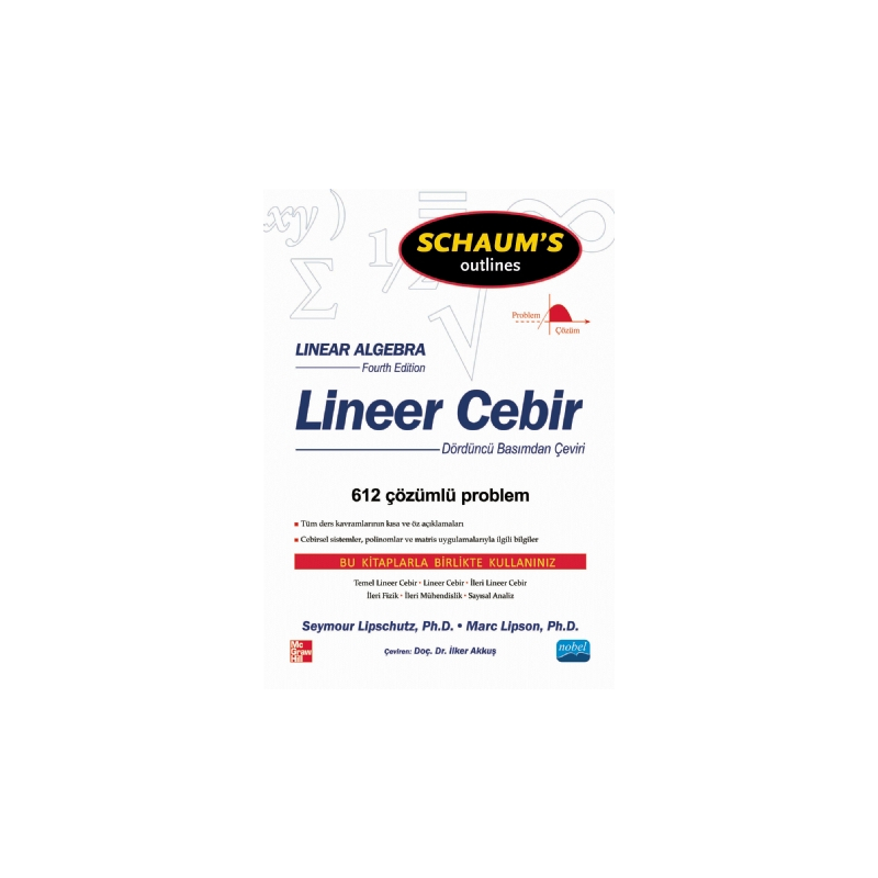 Lineer Cebir Nobel Yayınları Schaum's