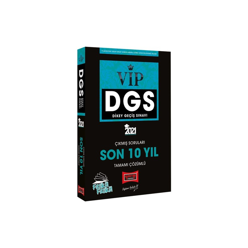 VİP DGS SON 10 YIL ÇIKMIŞ SORU ÇÖZÜMLÜ