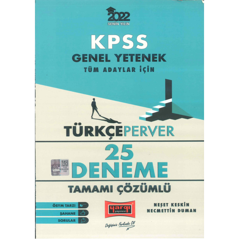 TÜRKÇE PERVER 25Lİ ÇÖZÜMLÜ DENEME