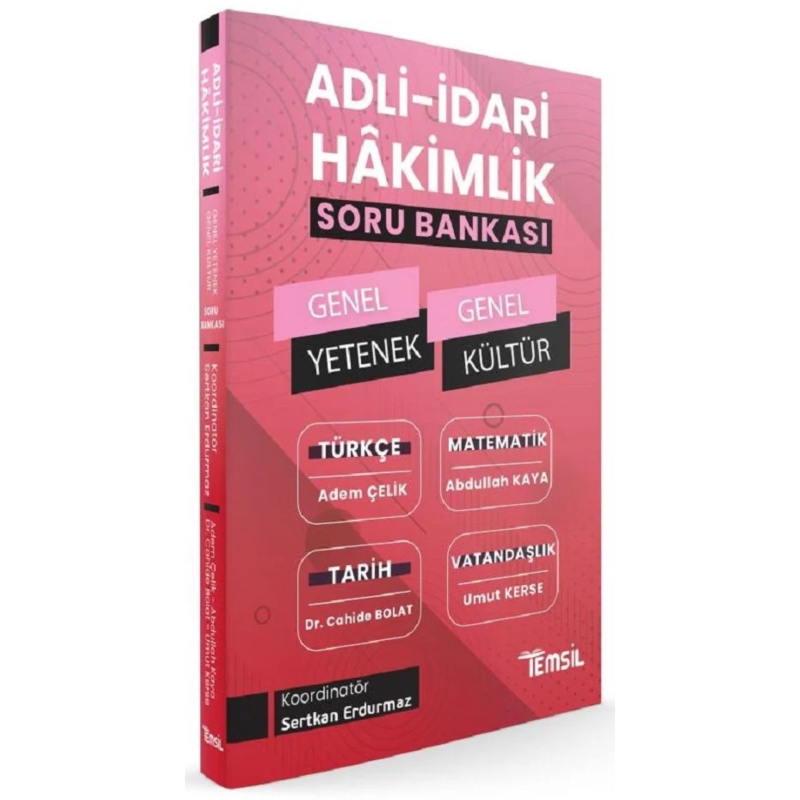 Temsil Adli İdari Hakimlik Genel Yetenek Genel Kültür Soru Bankası Temsil Kitap Yayınları