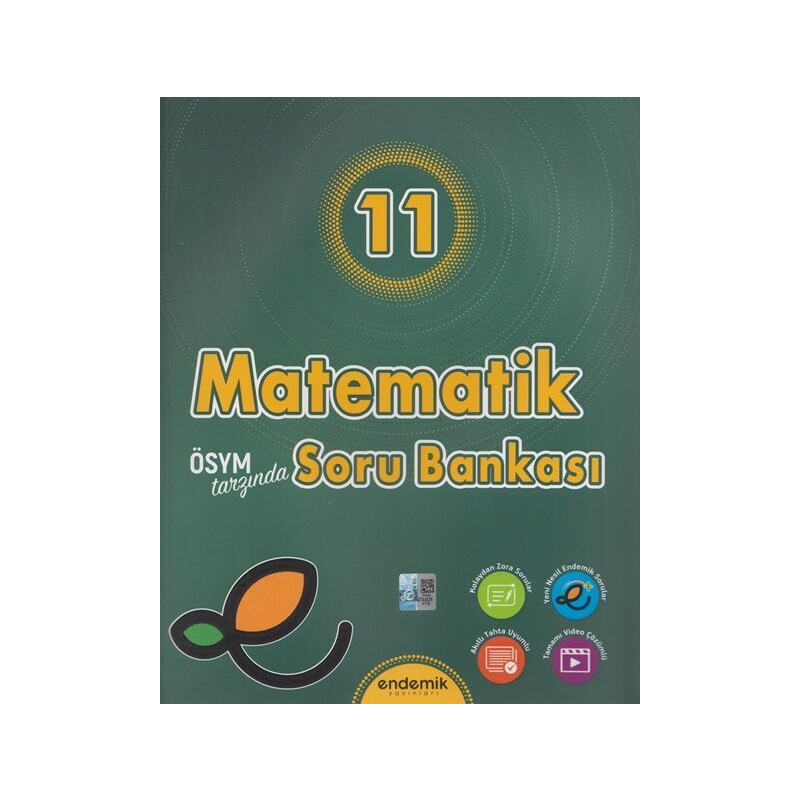 11. Sınıf Matematik Soru Bankası Endemik Yayınları