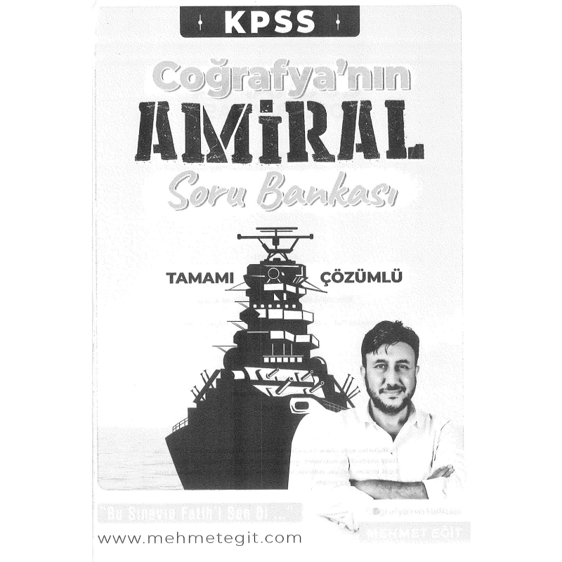 COGRAFYA nın AMİRAL SORU BANKASI