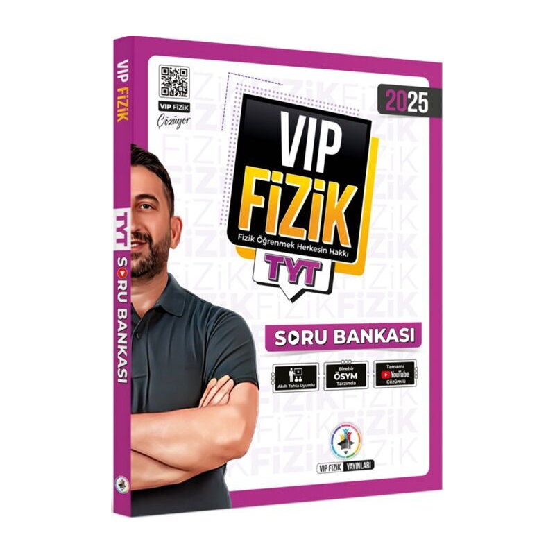 2025 TYT Fizik Soru Bankası Vip Fizik Yayınları