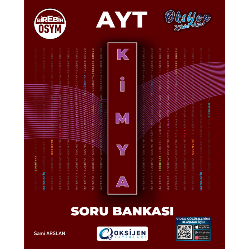 AYT Kimya Soru Bankası Oksijen Yayınları