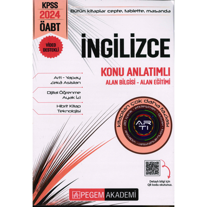 ÖABT İNGİLİZCE KONU ANLATIMLI ALAN BİLGİSİ-ALAN EĞİTİMİ