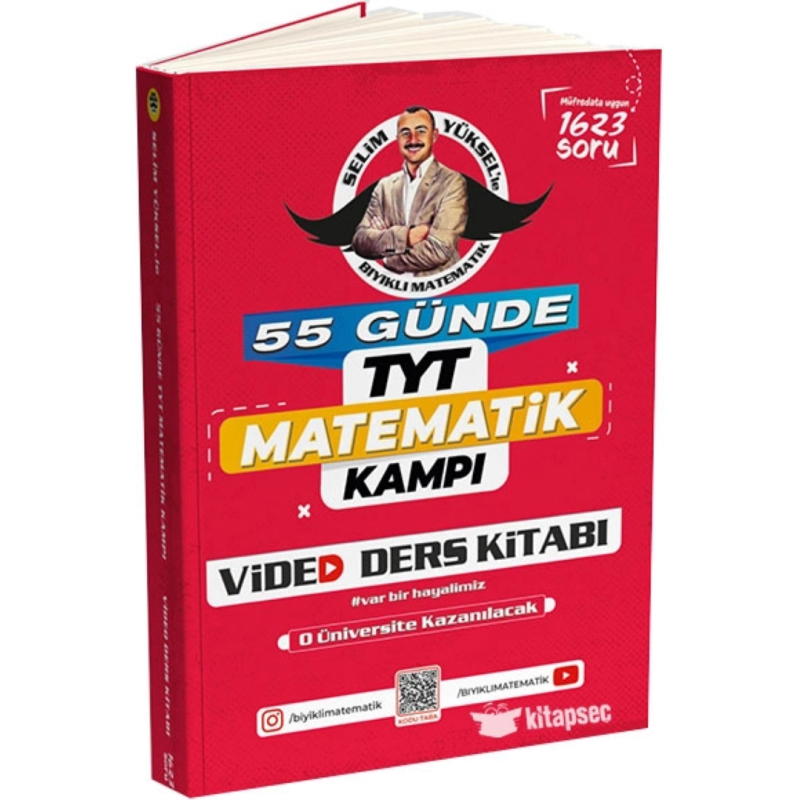 55 Günde TYT Matematik Kampı Video Ders Kitabı Bıyıklı Matematik